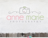 Premade Logo for Photographer Swirl Camera Logo Design Photography Watermark Design