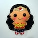 Reserved listing for Wonder Woman in a kawaii style