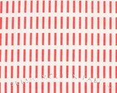 Half Yard Dash Stripe in Poppy, A Walk In the Woods, Aneela Hoey for Moda Fabrics, 100% Cotton Fabric