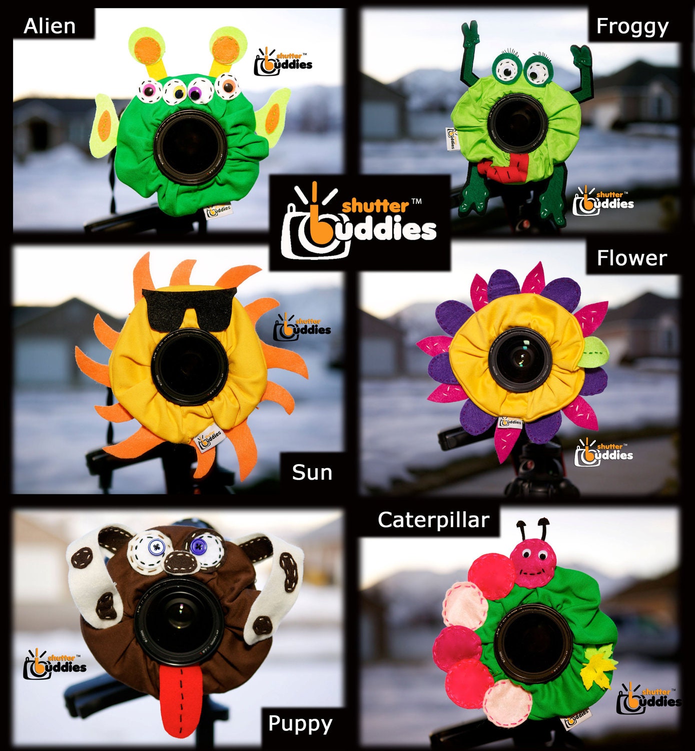 Gift for Photographer SPECIAL Shutter Buddies Pick Any Two
