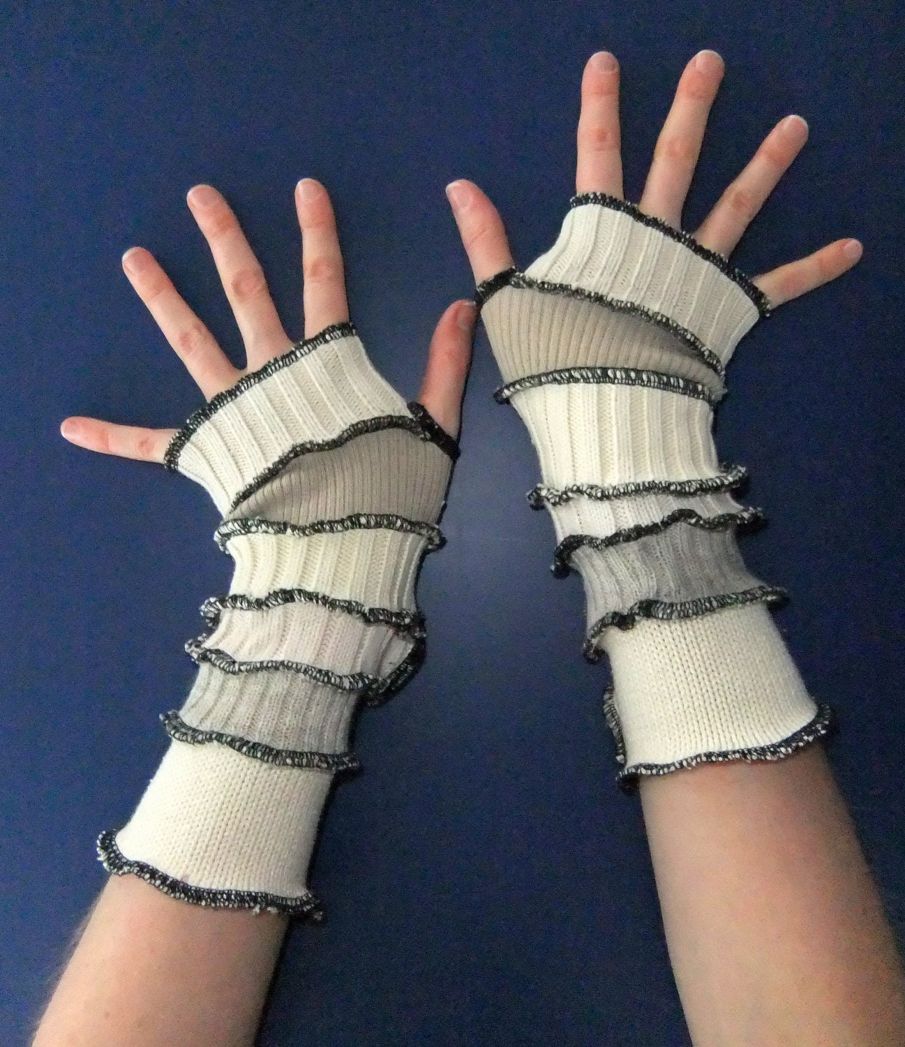Fingerless Gloves - Arm warmers - One size - Ready To Ship