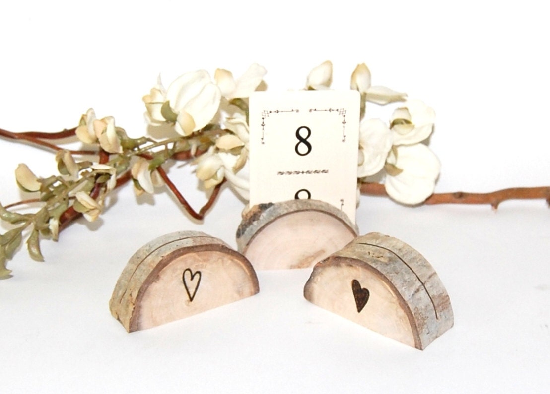 Wood Placecard Holders, 25, Reclaimed Aspen, Rustic Wedding Name Card Holder, Outdoor Mountain Woodland Shabby Chic, Western, Rustic
