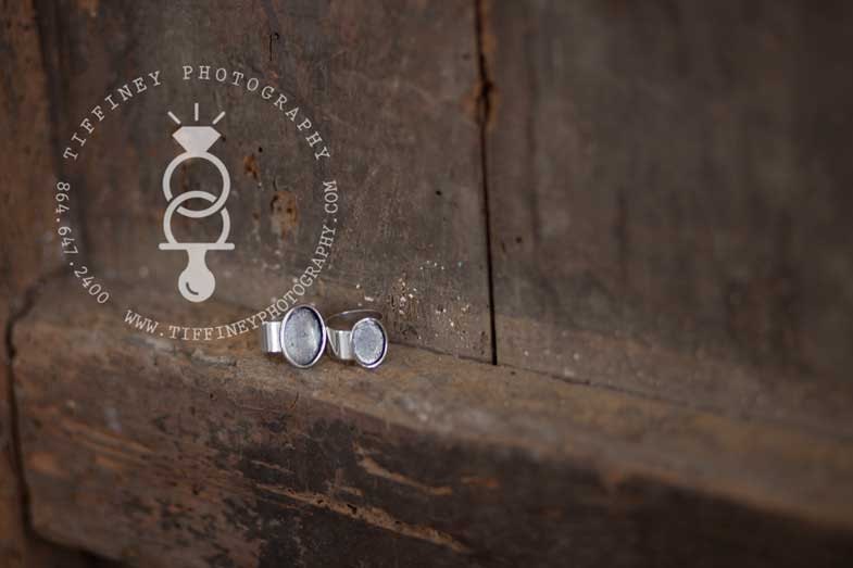 Antique Silver Plated Adjustable Ring Custom Photo Jewelry