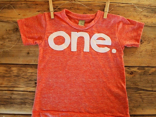 one simple heathered Birthday Tee Organic Shirt Blend first birthday shirt first birthday shirt