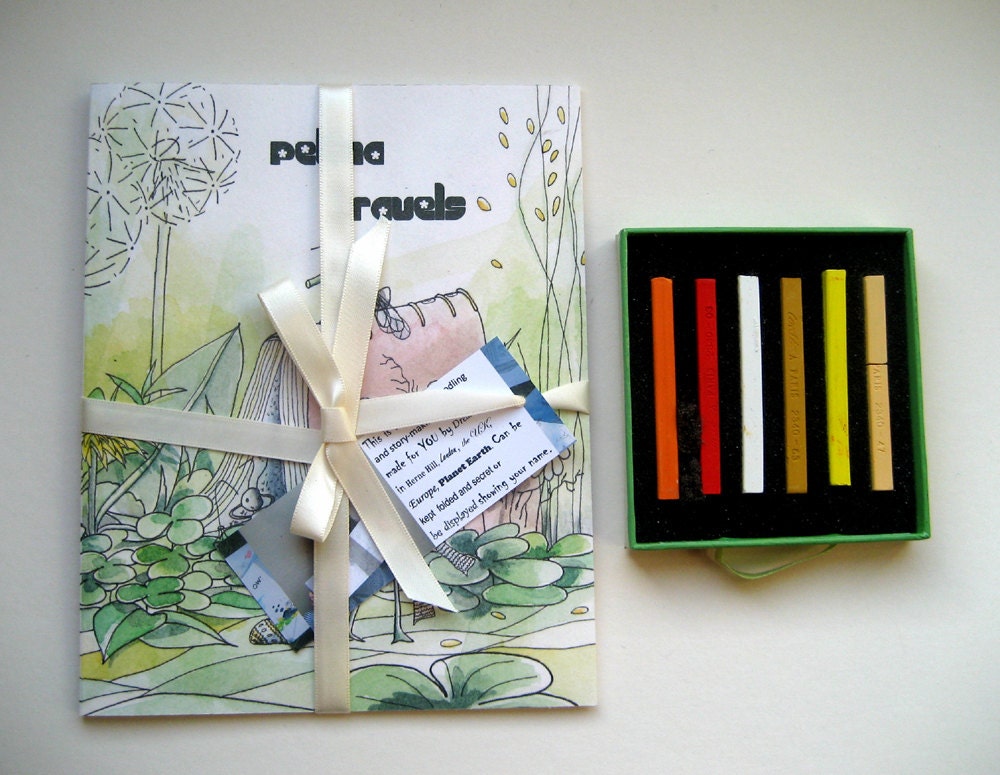 Personalised  book. Concertina colouring book. Doodling. Art gift. Creative kids gift. Art for kids. Imagination kids. Kids illustration.