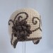 Crochet Baby Hat, Baby Girl Crochet Hat, Newborn Girl, Newborn Photo Prop, Baby Cloche Hat