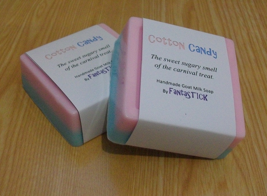 Cotton Candy Goat's Milk Soap