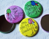 Pocket Mirrors- set of 3