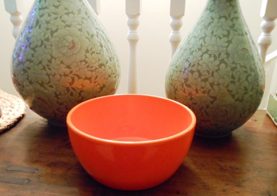 Vintage Large Ceramic Serving Bowl Made in Germany 1970s