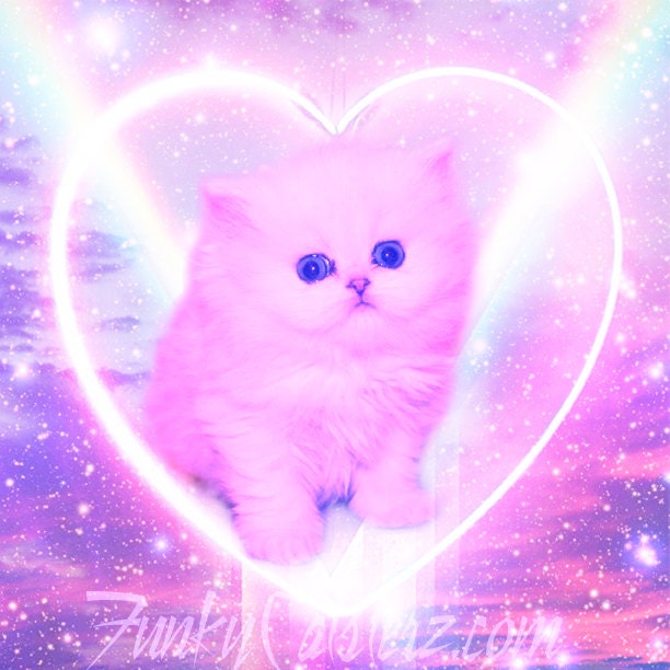i heart kittens - 8x8 Print
