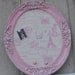 Antique Oval Framed, Ornate Magnetic Board - Wedding, Nursery,Bedroom-Chalk Board- Bulletin Board- Message Center