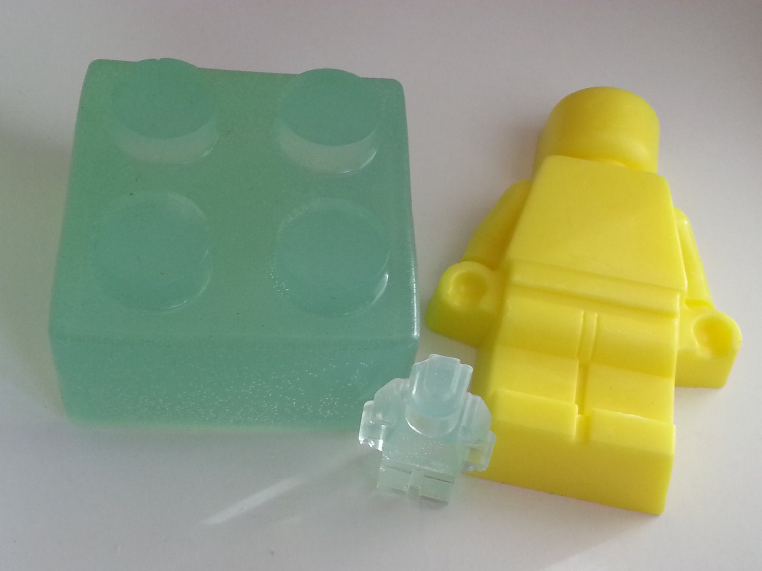 Giant Minifigure and Giant Brick Lego Soap Set Perfect Lego Fan Gift for Christmas