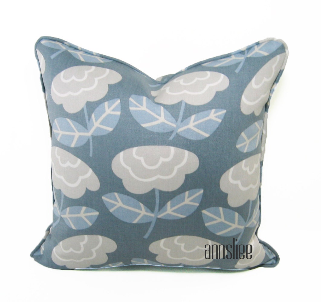 PILLOW COVER In BRAEMORE Linen Fabric -Reversible -Self Welt -4 sizes Available