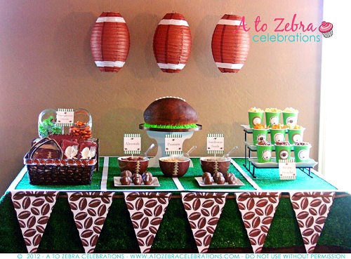 PRINTABLE Full Collection - Fantasy Football Party Collection - BellaGrey Designs As seen on Living Locurto Il_570xn