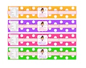 Gymnastics Water Bottle Labels- Printable
