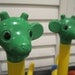 Vintage Tupperware Elephant Giraffes and extra pieces Toy puzzle animals