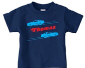 Personalized race cars t shirt for boys, race car birthday shirt