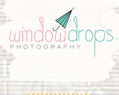 Lovely vintage logo premade boutique branding logo design and watermark ooak