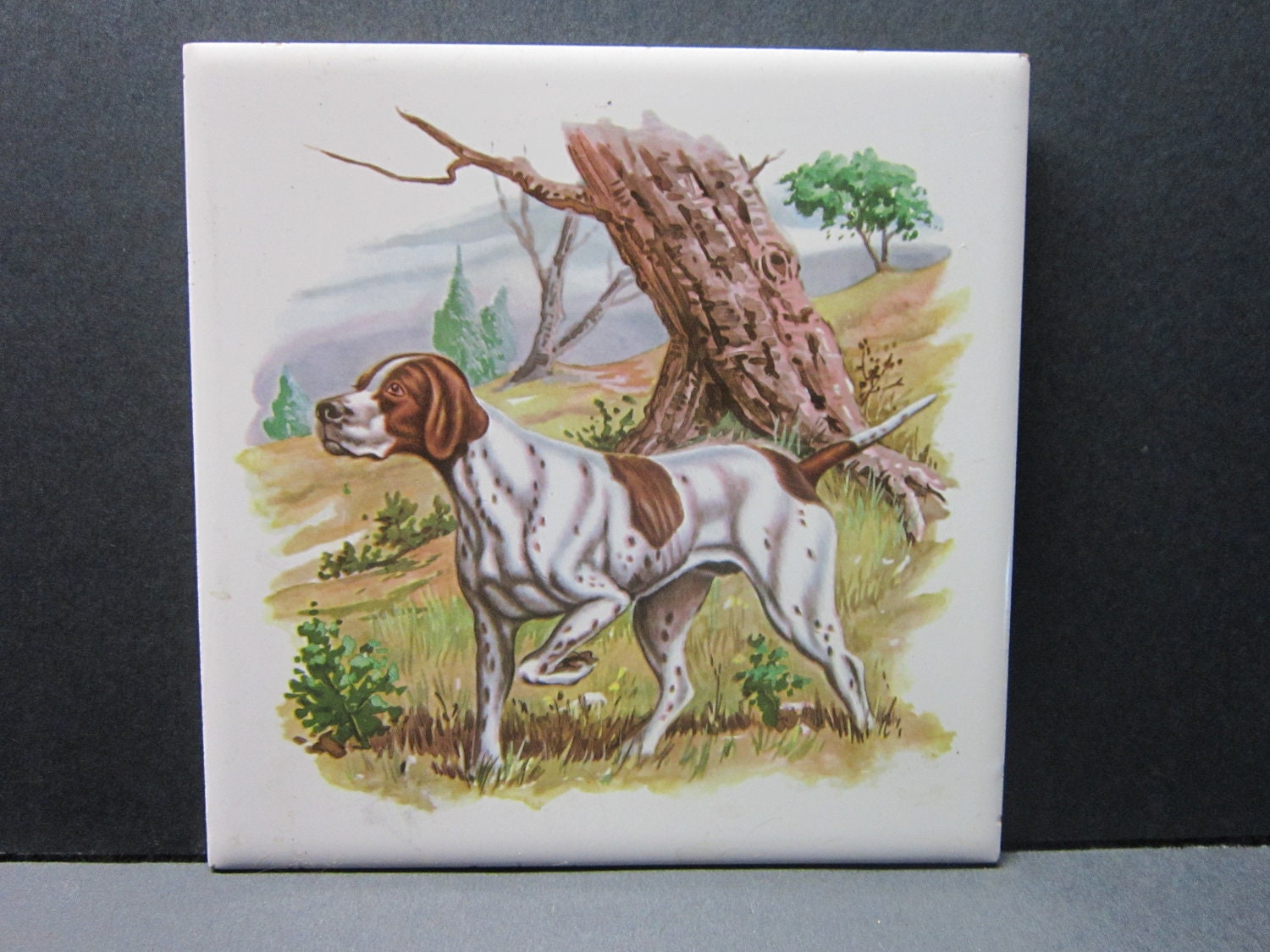 Vintage Trivet Decorative H R Johnson Ltd England decorative hot plate