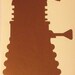 Doctor Who inspired Dalek Vinyl Decal