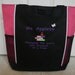Tote Bag Personalized Teacher Aide Assistant Special Needs Professor Butterfly Changing the World One Student at a Time Quote