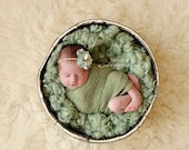 Boa Basket Filler, "Meadowl" Basket Stuffer,  Textured bucket filler, Newborn Photography Props