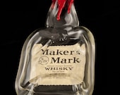 Makers Mark Bottle Melted Into a Dish