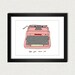 Vintage Typewriter- Choose Your Color- 5x7 Illustration Print