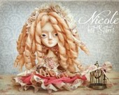 NICOLE, LOST SISTERS Ooak Collectible Art Doll By Odd Princess