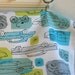 Organic On The Go in Blue -Designer Monaluna's Havana Collection- ONE YARD CUT