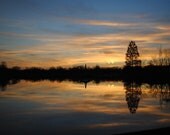 11 X 14 Reflection on Sunset, fine art print, Birmingham Alabama