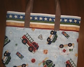 Rescue Vehicles Tote Diaper Bag Kids Boys