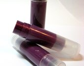 Organic Tinted Lip Balm in SABINA sheer grape jelly purple shade Ananda Balms