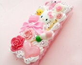CUSTOM MADE -  Princess Hime decoden case for iPhone 4/5, Samsung, HTC, Android, iPod, Nintendo