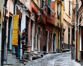 Streets of Italy - Italian Streets Photo - gift under 50, photography wall art, home decor, 8x12 print