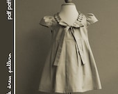 Stella Dress - PDF Pattern - Size 12 months to 8 years old and tutorial.