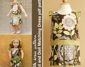 Morgan Kid and Doll Matching Dress - PDF Pattern