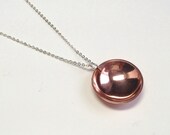 Cup Necklace - Brass or Copper