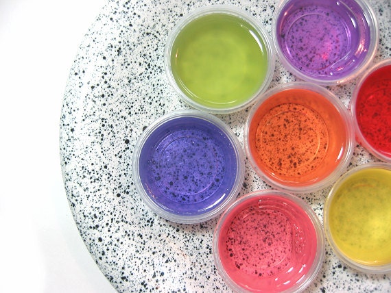 6 Fruit Basket Wax Tarts Sampler Scented Wax Melts Home Decor Fragrance Bright Colors Vegan Modern Fruit Decor Rainbow