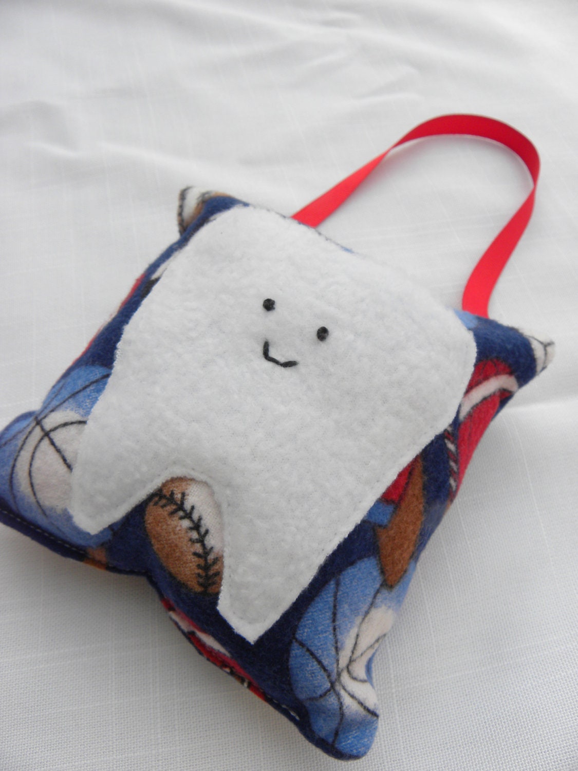 Tooth Fairy Pillow - Sports Theme - Gifts under 10