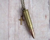 Bullet Necklace Vintage Bullet Jewelry