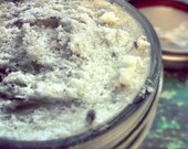ORGANIC SUGAR SOUFFLE, Lavender Sugar Scrub, Sugar Scrub, Exfoliation scrub, Organic Shea Butter, Valentine's Day Gift, Sensitive skin scrub