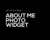 Add On -  About Photo Widget
