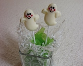 12 Ghost chocolate pops