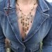 Upcycled Bullet Fringe Necklace--ADJUSTABLE LENGTH--Delicate 22 Caliber Spent Bullet Brass & Facetted Czech Beads