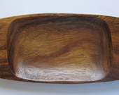 Vintage Monkey Pod Bowl Handcrafted from the Philippines