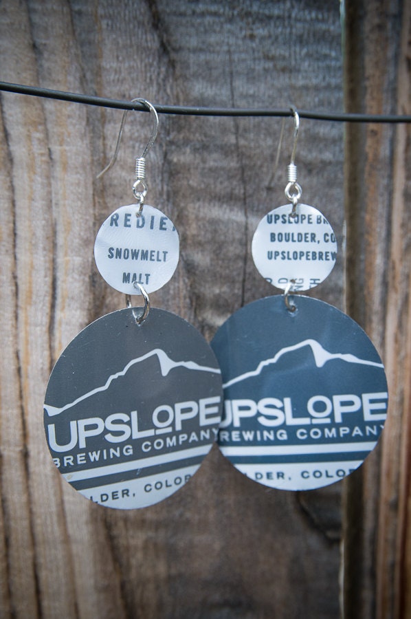 Craft Beer Can Earrings
