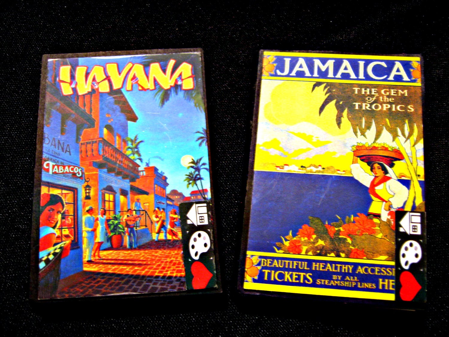Vintage Travel Art Mini Art Pad