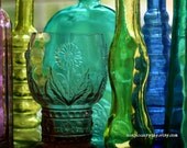 Colored Glass Photo, Art Print (8x10)