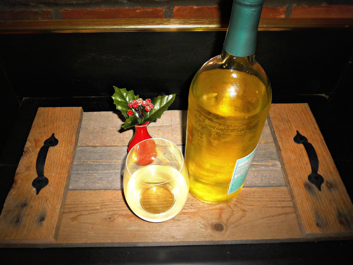 Reclaimed Pallet wood Tray,Serving Tray,  Pallet Wood, Wood Serving Tray